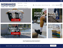 Tablet Screenshot of moravec-cz.com